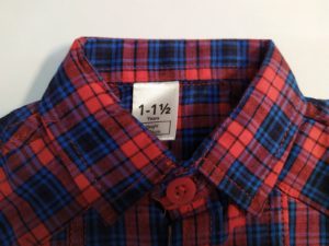 Half Sleeve Boys Shirt 1-3 Years (Code : 3103) - Image 4