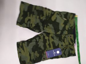 Three Quarter Pant Printed Black 6-13 years (Code : 2101) - Image 3