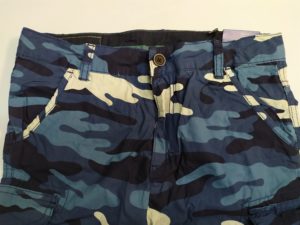 Three Quarter Pant Printed Blue 6-13 years (Code : 2100) - Image 2