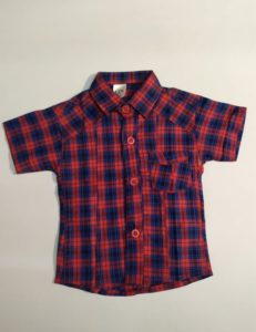 Half Sleeve Boys Shirt 1-3 Years (Code : 3103)