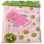 Kero Pink Baby Towels With Hood 1 pcs