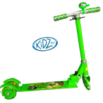 Lighting Wheel Scooter Green 1 pcs