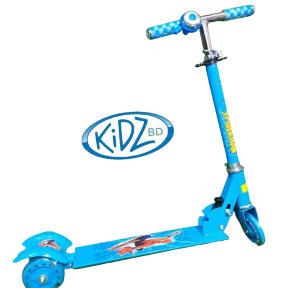 scoote-blue-removebg-preview (1) Lighting Wheel Scooter Blue 1 pcs - Image 1