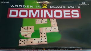 Dominoes with Black Dots 28 Pieces - Image 5