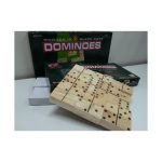 Dominoes with Black Dots 28 Pieces