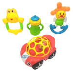 Baby Toys with car  (4 pcs )