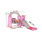 Baby Slide With Swing Color-Pink