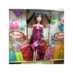 Fashion girl set with 6 pcs dress