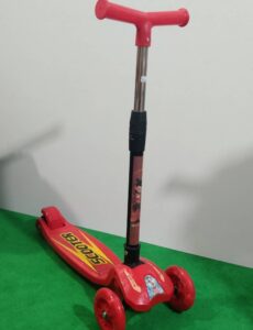 Kids 3 wheels Scooter-Red - Image 2