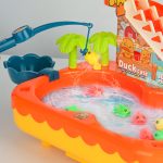2 In 1 Duck Slide Slot Toy & Magnetic Fishing Game Toys Water Table