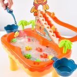 2 In 1 Duck Slide Slot Toy & Magnetic Fishing Game Toys Water Table