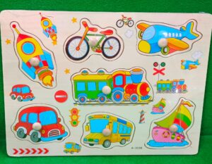 Wooden Puzzle Board For Kids Early Education - Image 2