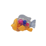 Transparent Gear Fish Toy with Light and Music.