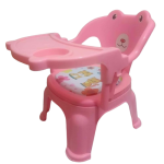 Feeding Chair with Soft Foam Seat - Pink