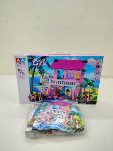 Baby lego set Pink Girls Seaside Beach Villa Building 474+pcs (7646) - Image 8