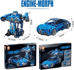 ENGINE-MORPH Lego Car Blue 717 pcs (FC9112) - Image 3