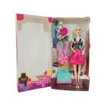 Baby Doll Fashion style black & pink 818