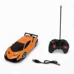 Baby R/C Rechargeable Orange Lamborghini Car